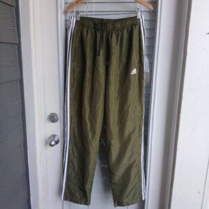 Adidas Climalite Track Pants Olive Green XL